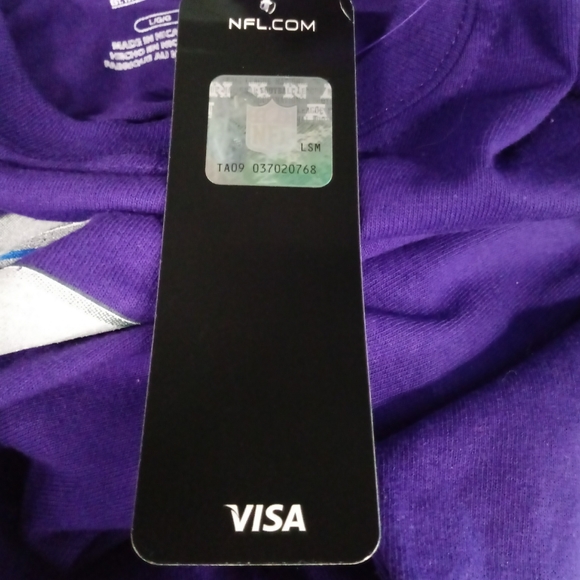 Majestic Superbowl L. I. I. New Tee Shirt Size L - Picture 8 of 8